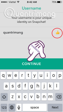 How to create Snapchat account on iOS, Android Picture 5