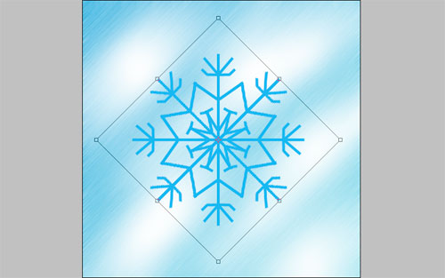 How to create snowflakes in Photoshop Picture 13