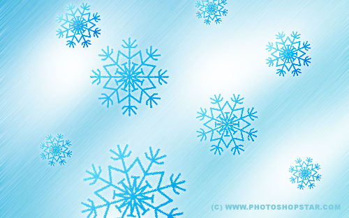 How to create snowflakes in Photoshop Picture 19