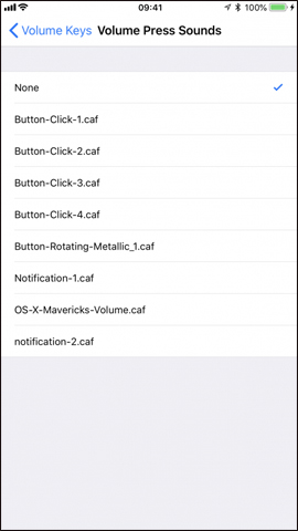 How to create sound, shake the iPhone physical key Picture 5