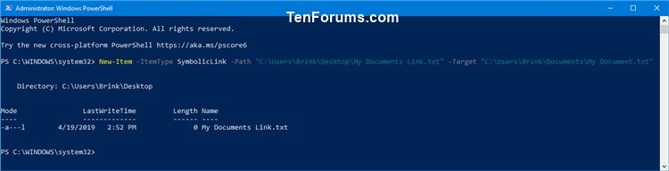 How to create symbolic links in Windows Picture 5