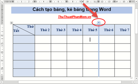 How to create tables and tables in Word - Instructions on how to create tables and tables in Word 2007, 2010, 2013, 2016 Picture 1