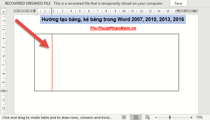 How to create tables and tables in Word - Instructions on how to create tables and tables in Word 2007, 2010, 2013, 2016 Picture 8