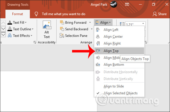 How to create text color changing effects in PowerPoint Picture 11