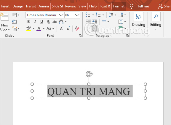 How to create text color changing effects in PowerPoint Picture 14