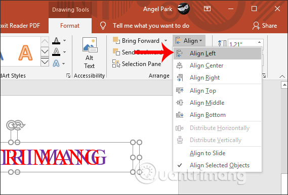 How to create text color changing effects in PowerPoint Picture 20