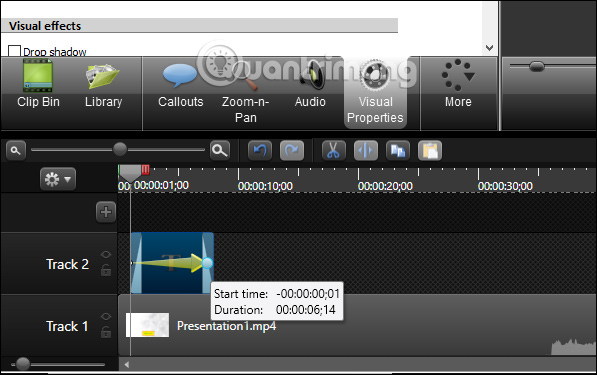 How to create text effects running in videos on Camtasia Picture 10