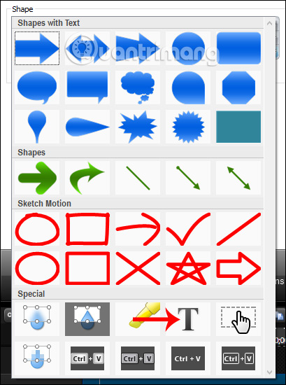 How to create text effects running in videos on Camtasia Picture 3