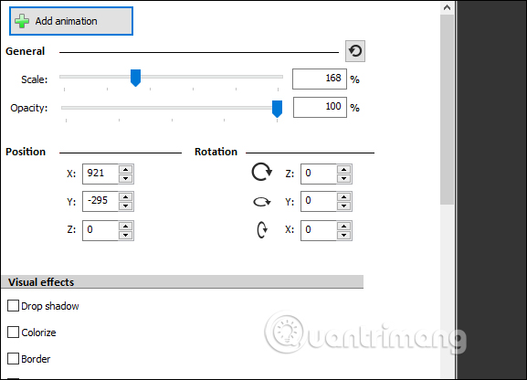 How to create text effects running in videos on Camtasia Picture 7