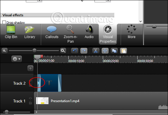 How to create text effects running in videos on Camtasia Picture 8