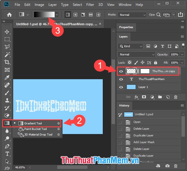 How to create text shadow in Photoshop Picture 7