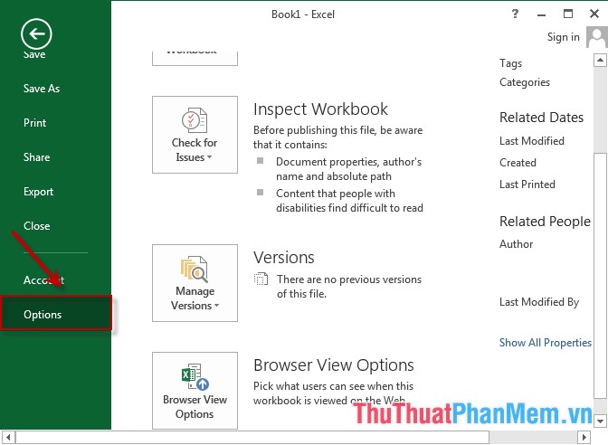 How to create the first Workbook in Excel Picture 8