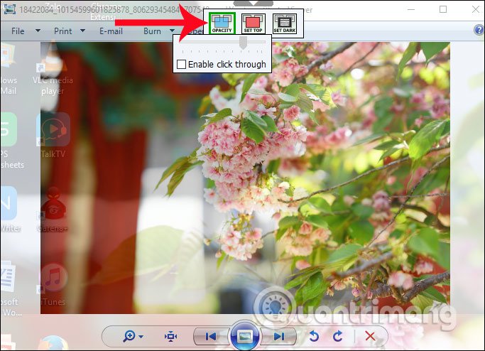 How to create transparent background mode on Windows 10 Picture 10
