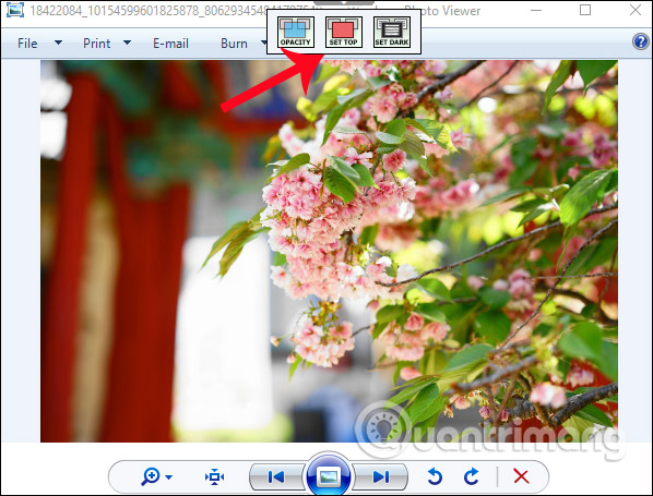 How to create transparent background mode on Windows 10 Picture 9