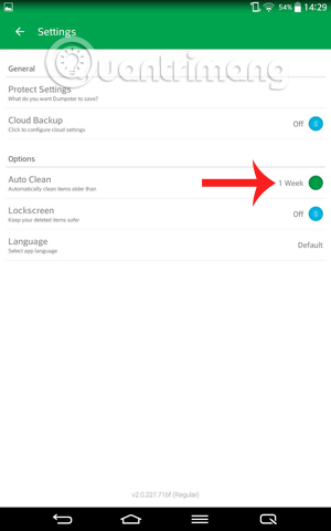 How to create trash for Android with Dumpster Picture 9