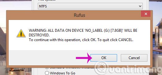 How to create USB Boot, USB install Windows by Rufus Picture 2