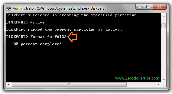How to create USB Boot with Command Prompt Picture 8