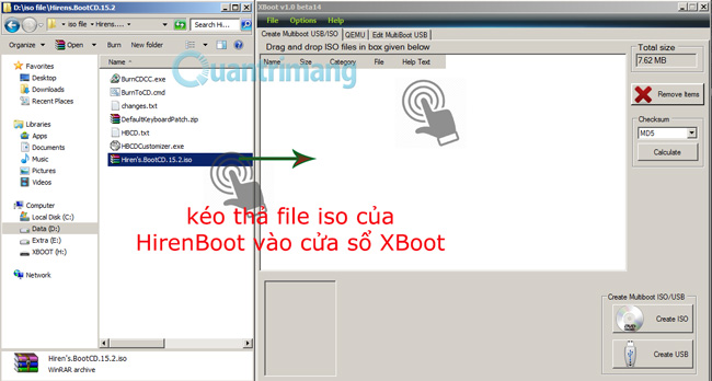 How to create USB HirenBoot fastest Picture 4