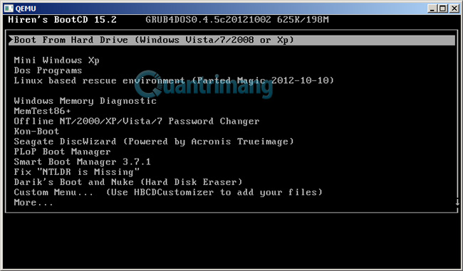 How to create USB HirenBoot fastest Picture 8