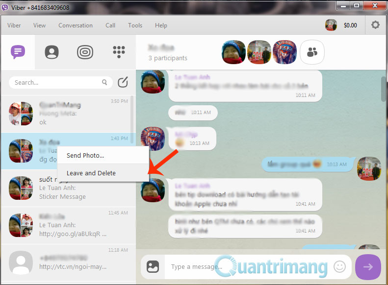 How to create Viber chat groups on Windows Picture 9