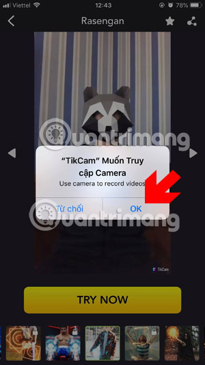 How to create video effect with TikCam Picture 4