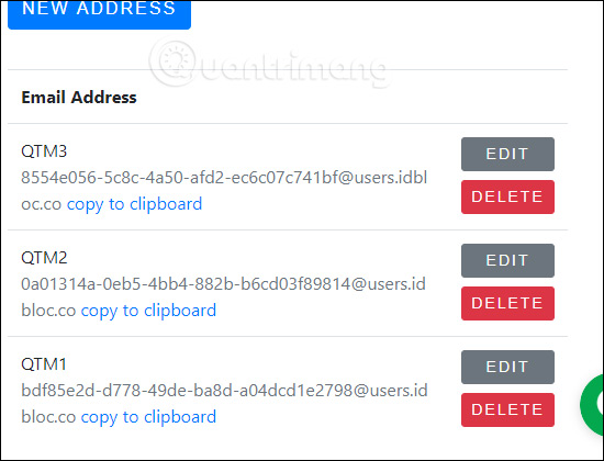 How to create virtual email on IdBloc Picture 7