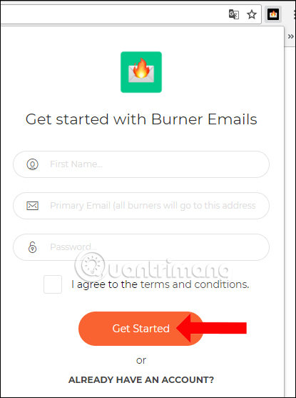 How to create virtual email that limits email spam with Burner Emails Picture 2