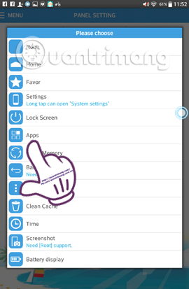 How to create virtual Home keys on Android phones Picture 8