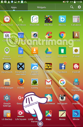 How to create virtual Home keys on Android phones Picture 9