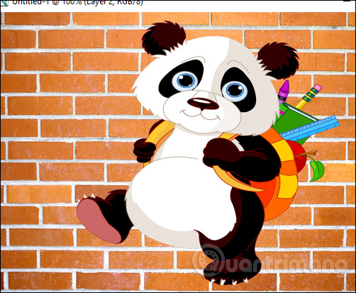 How to create wall paintings in Photoshop Picture 1