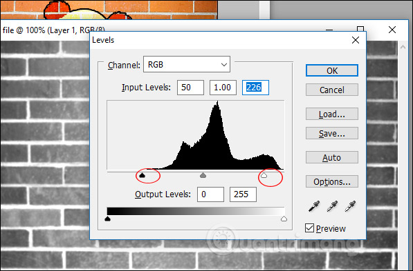 How to create wall paintings in Photoshop Picture 13