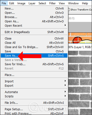 How to create wall paintings in Photoshop Picture 14