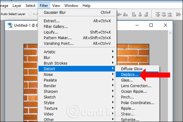 How to create wall paintings in Photoshop Picture 16