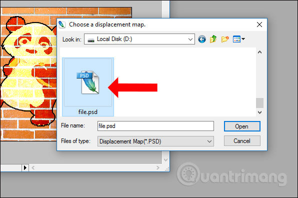 How to create wall paintings in Photoshop Picture 18