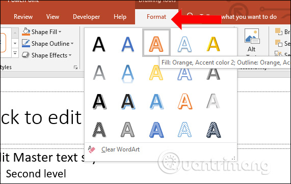 How to create Watermark on PowerPoint Picture 4