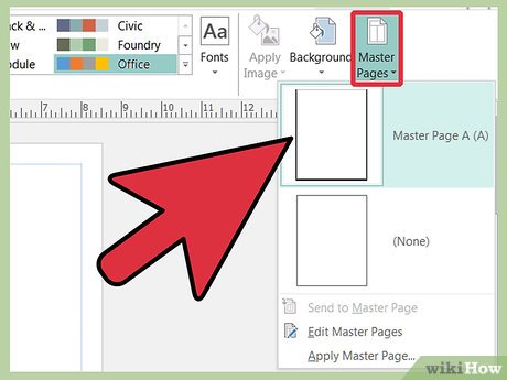 How to Create Watermarks in Publisher Picture 1