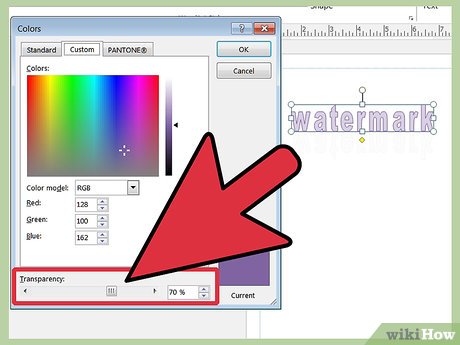 How to Create Watermarks in Publisher Picture 7