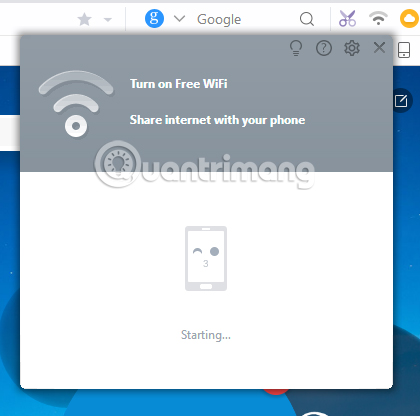 How to create WiFi hotspot on UC Browser web browser Picture 7