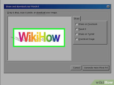 How to Create Word Art Picture 6