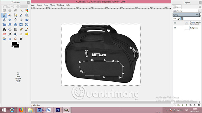 How to create X-ray effects in GIMP Picture 12