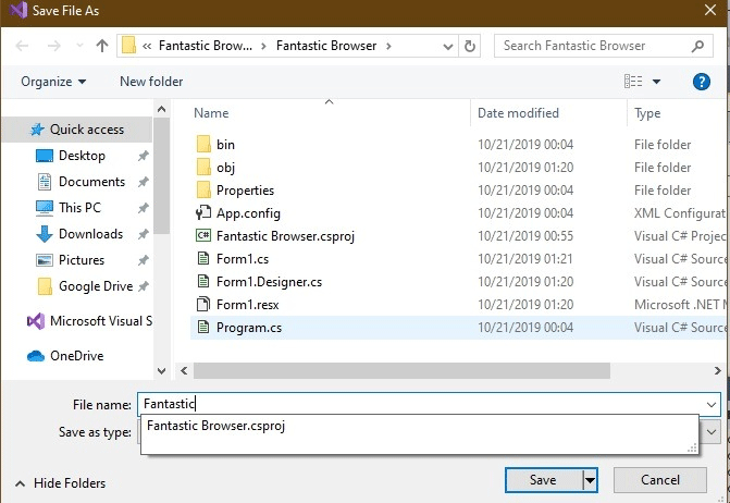 How to create your own browser Picture 16