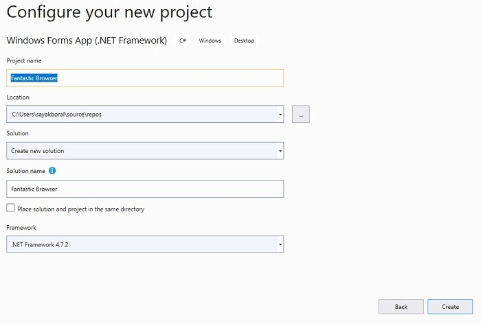 How to create your own browser Picture 4