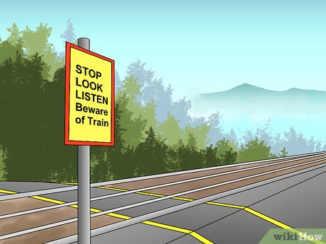 How to Cross a Railroad Crossing Picture 12