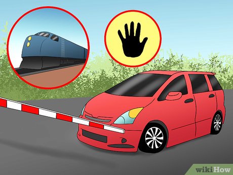 How to Cross a Railroad Crossing Picture 3