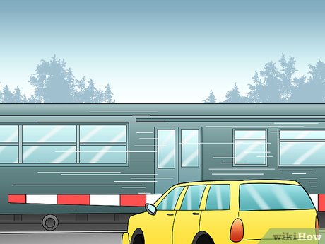 How to Cross a Railroad Crossing Picture 4