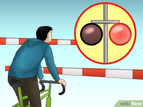 How to Cross a Railroad Crossing Picture 7