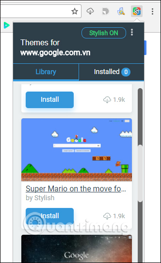How to customize Facebook and Google interface with Stylish utility Picture 4