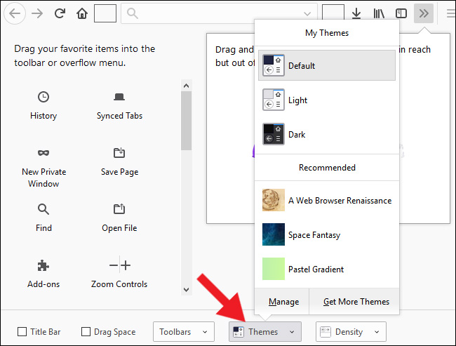 How to customize Firefox's new interface Quantum Picture 5
