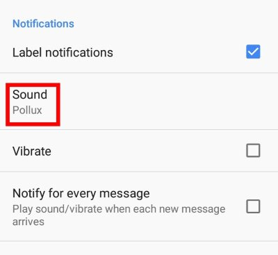 How to customize Gmail notifications for Android Picture 4