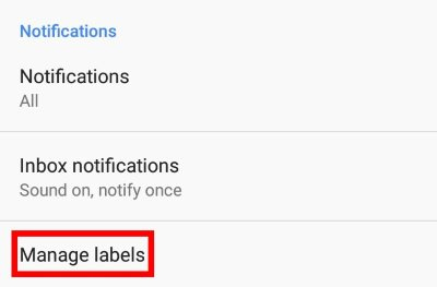 How to customize Gmail notifications for Android Picture 5